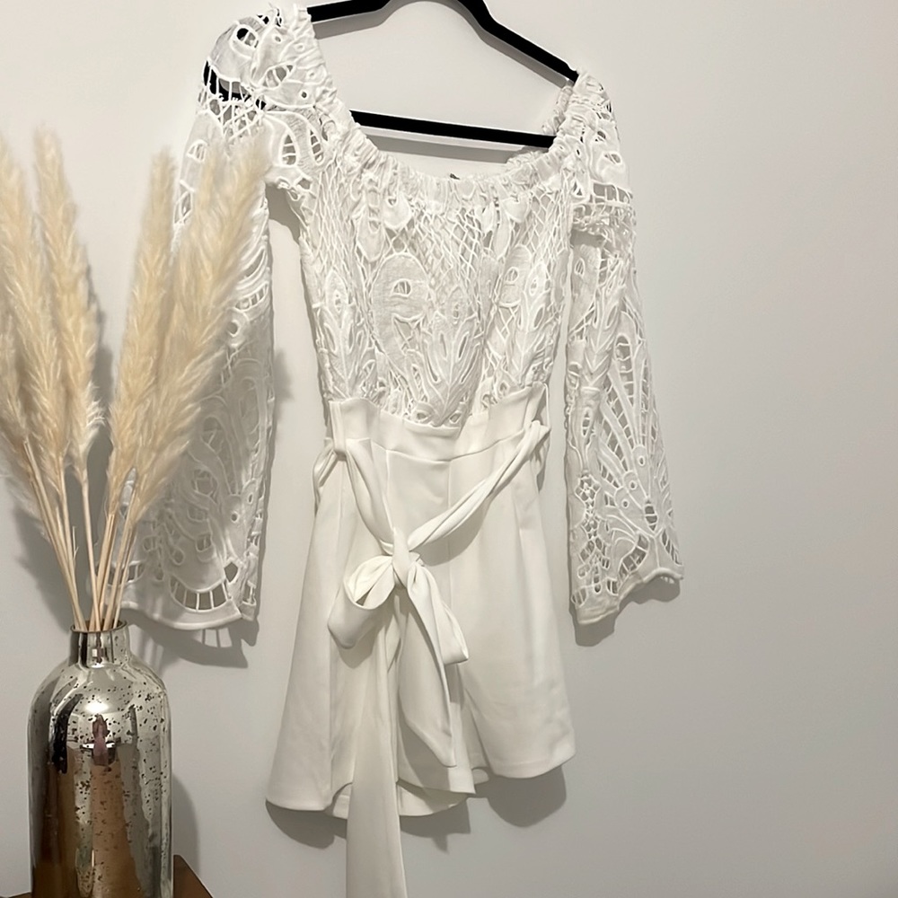 White romper